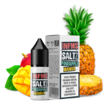 10ml NicSALT INFAMOUS SALTZ 20mg - PINEAPPLE MANGO