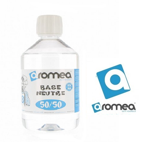 500ml AROMEA 50/50 PG/VG UNI MTL - Beznikotínová báza